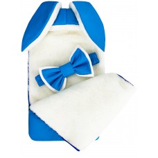 Конверт "Зайка" Blue Меховой Зима